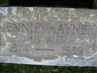 Haynes, Jennie